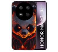 Coque Noire Pour Magic 7 Lite Motif Panda Very Angry