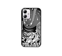 Coque noire pour Moto G54 avec motif le dernier samourai