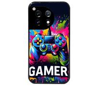 Coque Noire Pour Oneplus 12 Gamer