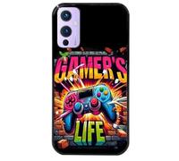 Coque Noire Pour Oneplus 9 Gamer Life