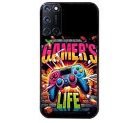 Coque Noire Pour Oppo A72 4g Gamer Life