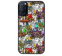 Coque Noire Pour Oppo A72 4g Tag Graffiti