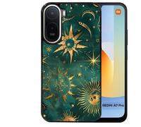 Coque noire pour Redmi A7 PRO lune astro