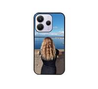 Coque noire pour Redmi Note 14 5G avec votre photo personnalisee