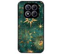 Coque Noire Pour Redmi Note 14 Pro 5g Et Pro Plus Lune Astro