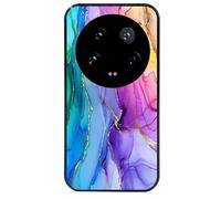 Coque Noire Pour Xiaomi 14 Ultra Marbre Tie Dye