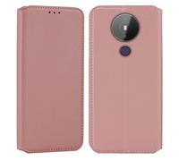 Coque Nokia 1.4,Portefeuille Cuir pour (Nokia 1.4 (6,52 Pouces), Rose)