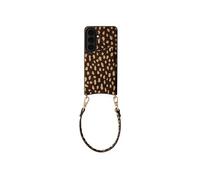 Selencia Nova coque arrière en cuir véritable avec porte-cartes pour Samsung Galaxy S26 - Fawn Chic