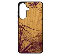 Coque Oc¿An Pour Samsung A56 5g Bois Silicone Mer Housse Telephone Etui Plong¿E Fonds Marins Algues Sm-A566b/Ds Violet Peinture De Pour Galaxy