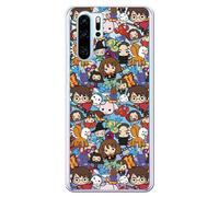 Coque officielle Harry Potter compatible avec Huawei P30 Pro avec motif mélange d'amulettes magiques - Coque en silicone TPU souple transparente
