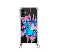 Coque officielle Stitch Babas pour iPhone 12-12 Pro - Pendentif transparent pour protéger votre téléphone - Choisissez le type de coque que vous aimez le mieux avec licence officielle Disney