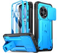 Poetic Revolution Coque pour OnePlus 13R 5G, coque d'appareil photo coulissante, protection d'écran intégrée [fonctionne avec identification d'empreintes digitales], [2 cadres avant] coque intégrale