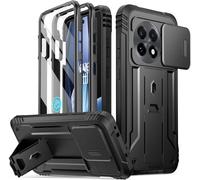 Poetic Revolution Coque pour OnePlus 13R 5G, coque d'appareil photo coulissante, protection d'écran intégrée [fonctionne avec identification d'empreintes digitales], [2 cadres avant] coque intégrale