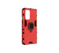 Coque OnePlus 9 Hybride Antichoc Bague Métallique Support rouge