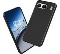 Coque Oneplus Nord 4 (6,74"") Silicone Tpu Souple Antichoc Bumper Noir - Protection Écran Et Appareil, Fine Et Antidérapante