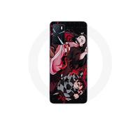 Coque Maniacase pour Oppo A16 demon slayer tanjiro nezuko attaque combat