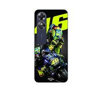 Coque Oppo A17 46 Valentino Rossi Logo Motogp Monster