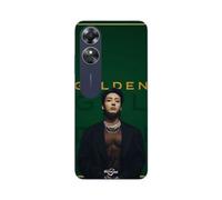 Coque de téléphone - MANIACASE - Oppo A17 - Silicone TPU - Souple - Golden jungkook BTS