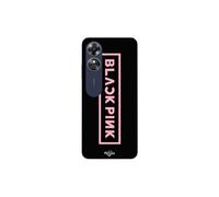 Coque Oppo A17 Blackpink VIP Tickets Blackpink logo Front noir