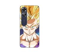Coque Oppo A17 Dragon Ball Z Sangoku Cheveux Blonds