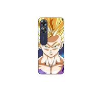 Coque Oppo A17 Dragon ball z sangoku Cheveux blonds