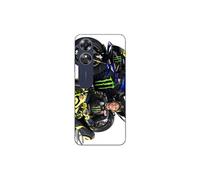 Coque Oppo A17 Motorcycle Valentino Rossi Portugal Monster Energy Yamaha