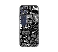 Coque Oppo A17 Nike air logo Download Nike Graffiti Noir et blanc