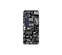 Coque Oppo A17 Nike air logo Download Nike Graffiti Noir et blanc