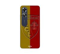 Coque Oppo A17 Rcl Lens Logo Fond Jaune Et Rouge