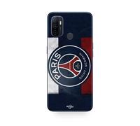 Coque - MANIACASE - Oppo A32 - Drapeau Paris Saint Germain - Souple - Sportif