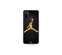 Coque Oppo A32 Jordan logo 23 nike basketball couleur dorée