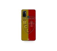 Coque Oppo A32 Rcl Lens Logo Fond Jaune Et Rouge