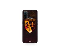 Coque Oppo A32 Rcl Lens Orange Fond Noir