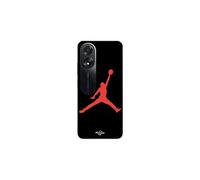Coque Oppo A38 Jordan Logo 23 Nike Basketball Couleur Rouge