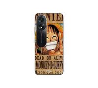 Coque pour Oppo A38 One Piece Wanted Poster Monkey D. Luffy