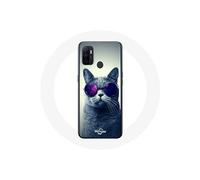 Coque Oppo A53 Chat Lunettes Style