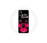 Coque Oppo A53 Squid Game Masques carré Triangle et Cercle