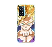 Coque Oppo A57 4g Dragon Ball Z Sangoku Cheveux Blonds
