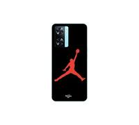 Coque Oppo A57 4G Jordan logo 23 nike basketball couleur rouge