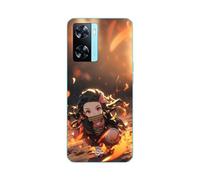 Coque Oppo A57s 4g Demon Slayer Nezuko 3d Art Anime Manga Copie