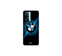 Coque Oppo A57s 4G Logo BMW noir et bleu brillant