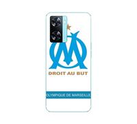 Coque Oppo A57s 4g Logo Om Olympique De Marseille Blanc Fond