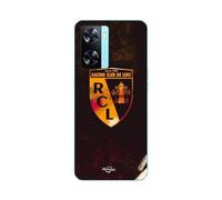 Coque Oppo A57s 4g Rcl Lens Orange Fond Noir