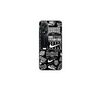 Coque Oppo A58 Nike air logo Download Nike Graffiti Noir et blanc