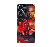 Coque Oppo A59 5g Lewis Hamilton Scuderia Ferrari F1 Officiel