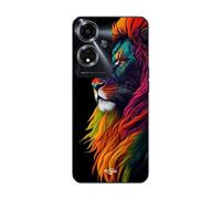 Coque pour Oppo A59 5G Lion Majestueux Coloré