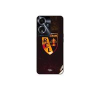 Coque Oppo A59 5g Rcl Lens Orange Fond Noir