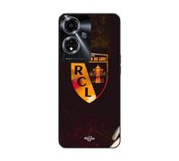 Coque Oppo A59 5g Rcl Lens Orange Fond Noir