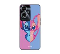 Coque Oppo A59 5g Stitch Et Angel Bleu Et Rose