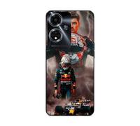 Coque Oppo A59 5g Verstappen Éclair Formule 1 Casque F1